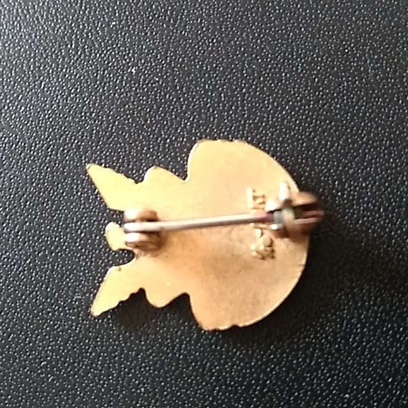 Vintage 10 KT Gold Health Service Pin - Picture 2 of 3